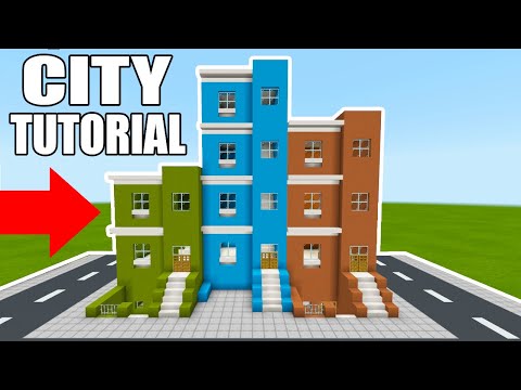 Minecraft Tutorial: How To Make A Town House (2019 City Tutorial)