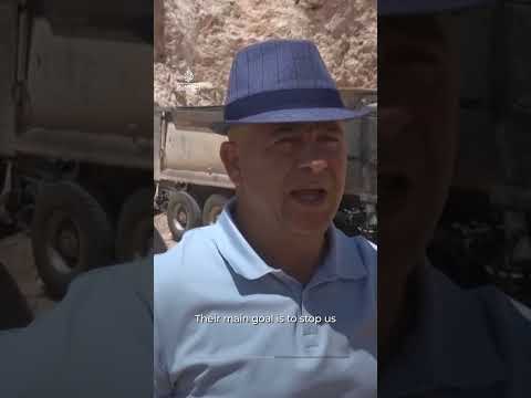 West Bank quarry owner appeals to Trump after settler raid