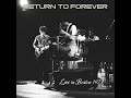 Return To Forever After the Cosmic Rain 1973