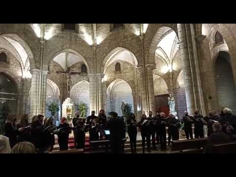 "Que farem del pobre Joan" (Mateo Flecha "el viejo"). Iglesia Sta Catalina 271121. Coro EOI Valencia