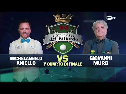 Aniello VS Muro - I Principi del Biliardo 2016/2017 - 3^ Tappa 1^ Quarto