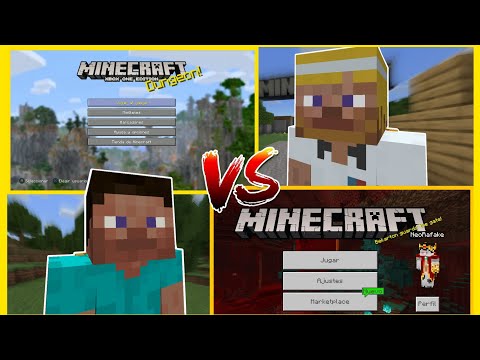 👑 Minecraft Legacy Vs Bedrock |  10 INCREDIBLE DIFFERENCES