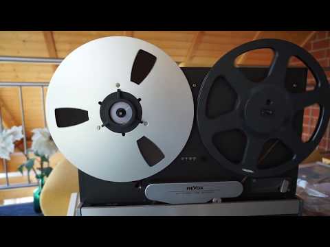 Revox B77 reel-to-reel: look inside, counter belt service