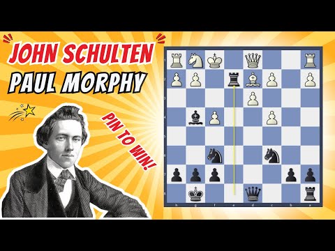 Crushing the King's Gambit! | John Schulten vs. Paul Morphy (1857)