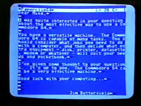 C64 Training Video, Chapter 13: Commodore 64 Working for you