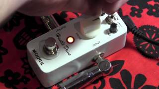Video thumbnail for Mooer HUSTLE DRIVE overdrive guitar effects pedal demo by gearmanndude