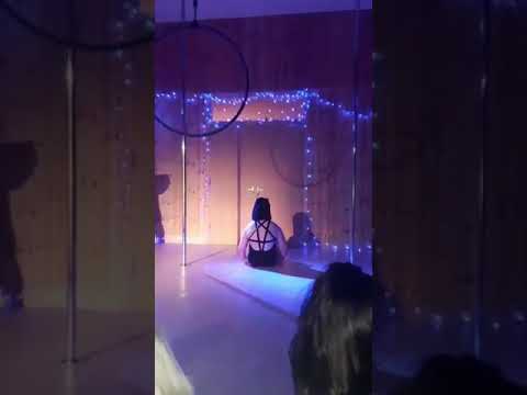 Velvet Moon Spykes showcase 2019 aerial hoop performance to Witchhunt by Rush