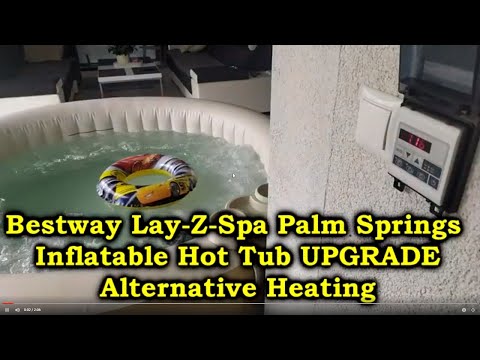 Lay-Z-Spa upgrade Pump and Heater - even for winter time