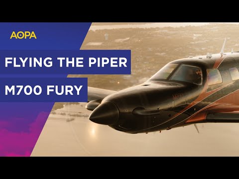 What it's like to fly the Piper M700 Fury