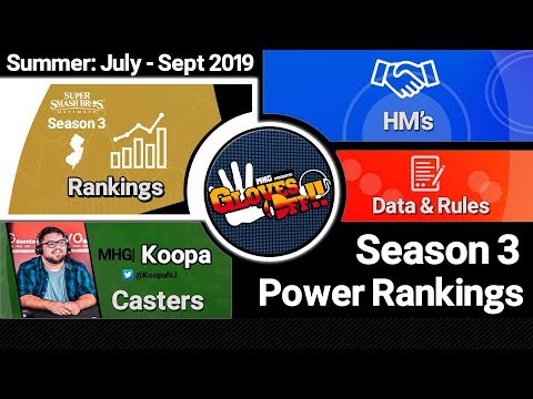Gloves Off - NJ Smash Ultimate Season 3 Power Rankings Reveal (Summer 2019)