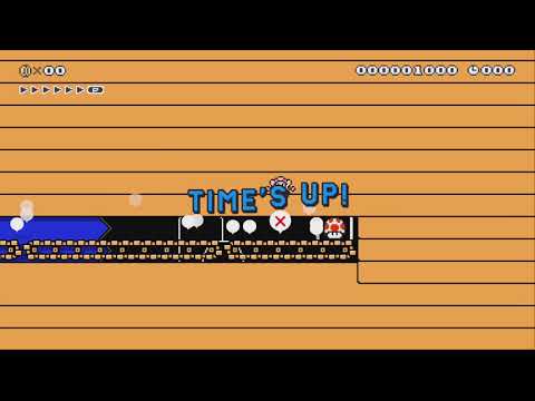 Can you reach in 10s? [hard] by サニ~ - Super Mario Maker 2 - No Commentary 1bx