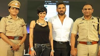 Suniel Shetty And Mandira Bedi Team Up For Mumbai Traffic Police’s Street Smart-Street Safe