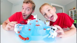 FATHER SON PLAY YETI SET GOI! / Kick Those Meatballs!