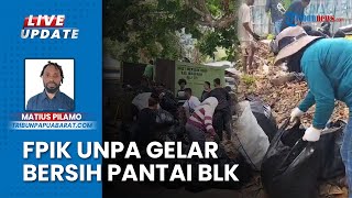 Pengabdian Masyarakat, Fakultas Perikanan dan Ilmu Kelautan UNIPA Bersihkan Pantai BLK Manokwari