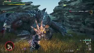 モンハンワイルズ　弓　歴戦3アルシュベルト バフなし　【自己用4:41】