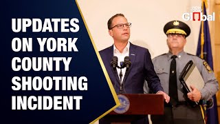 LIVE: Pennsylvania Officials Give Update on York County Shooting Incident