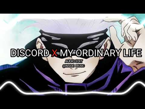 discord x my ordinary life 「the living tombstone ] #audioedit #editaudio #insidemusic