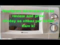 dawlance microwave oven MD15 price and review