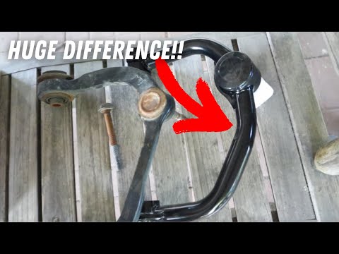YOU NEED THESE FOR YOUR LEVELED 2004-2008 F-150!!! (KSP UPPER CONTROL ARMS)