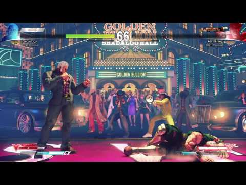 STREET FIGHTER V M.bison vs Urien PS4
