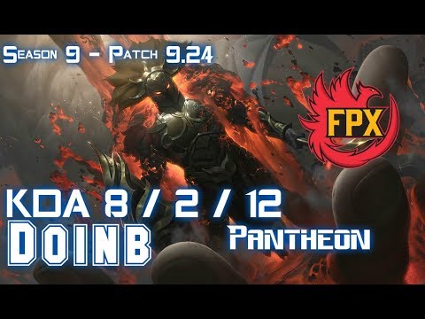 FPX Doinb PANTHEON vs KASSADIN Mid - Patch 9.24 KR Ranked
