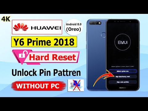Huawei Y6 Prime 2018 Hard Reset Restore Factory | RM Solution | HUAWEI Y6 Prime Remove Screen Lock