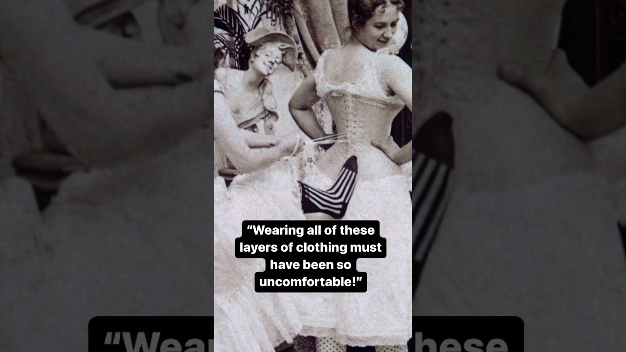 Were Victorian era dresses comfortable? 💃🤔|| 19th century fashion || 1800s history || corsets