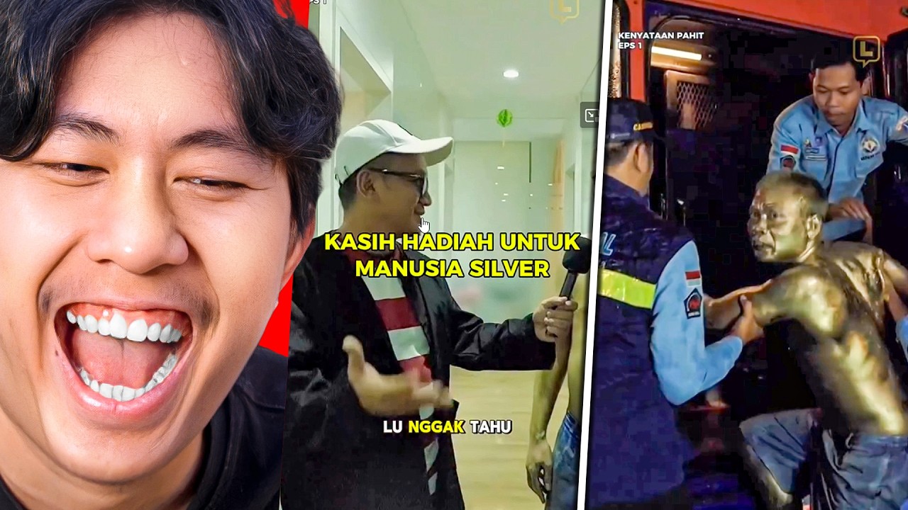 kasih hadiah untuk manusia silver.. 😍 - REACT MEME KOCAK