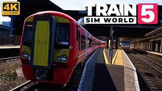 Train Sim World 5 PS5 Pro Gameplay - London Commuter - Class 387 - Gatwick to London Victoria