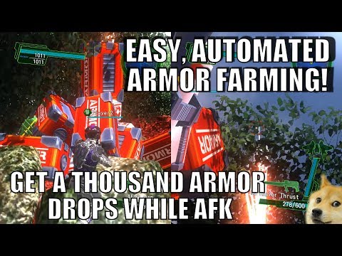 Easy Automated Armor Farming - For Any Class - Earth Defense Force 4.1 The Shadow of New Despair