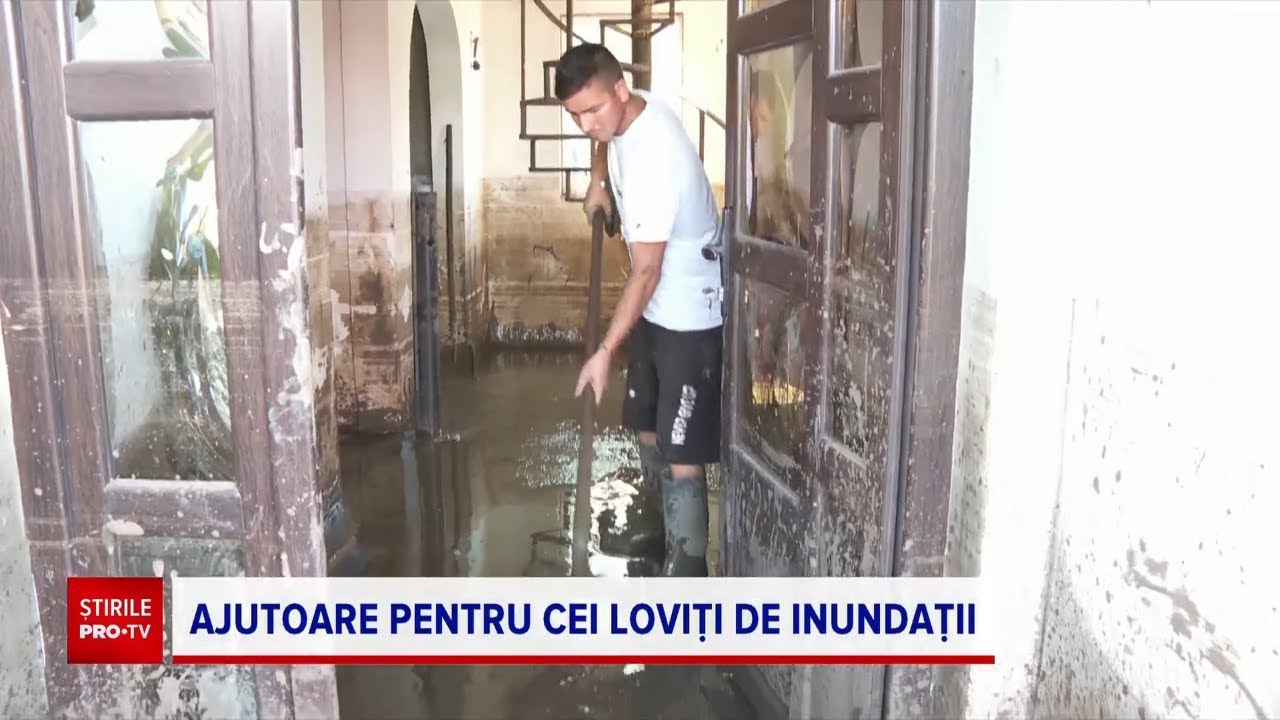 Românii se mobilizează pentru a-i ajuta pe sinistrați. Guvernul promite și el