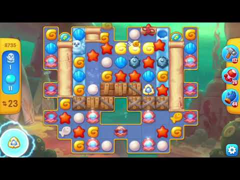 Fishdom  Level 8731 - 8740 (First Try) 🐡