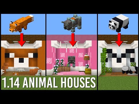 17 Animal House Designs in Minecraft 1.14