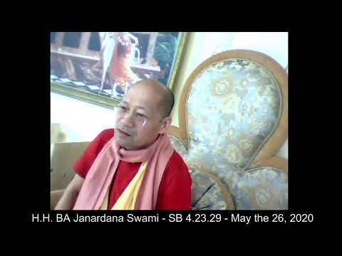 H.H. BA Janardana Swami - SB 4.23.29 - May the 26, 2020