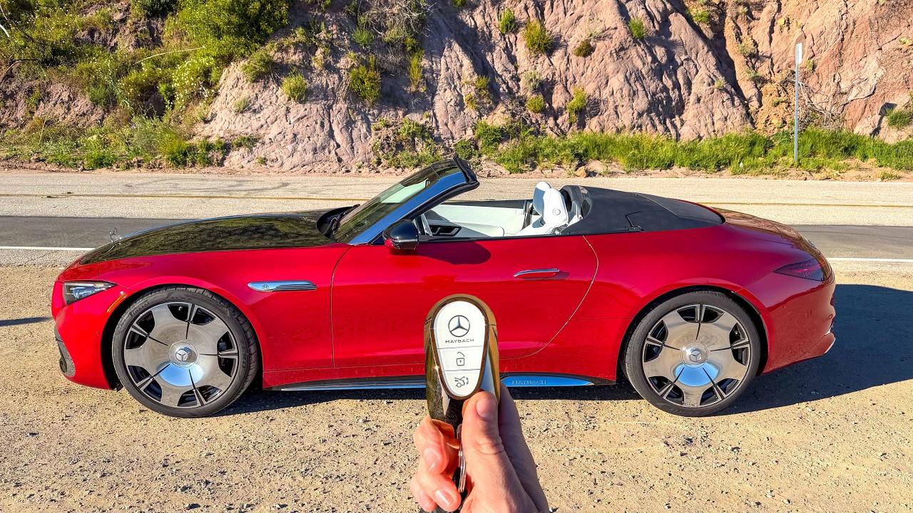 What It's Like To Drive The 2026 Mercedes-Maybach SL680 (POV)