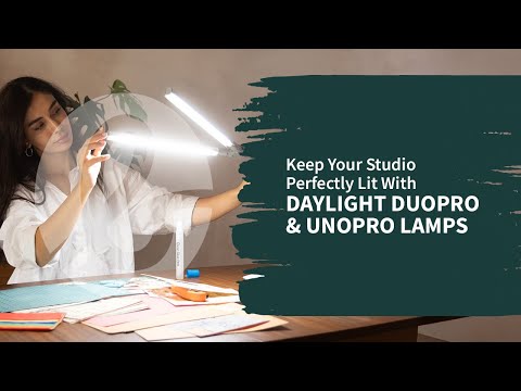 Daylight UnoPro & DuoPro Lamps | The Best Studio Lighting for Artists