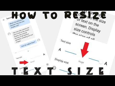 How To Increase Text Display Size in your Huawei | Tech Lute Tutorials