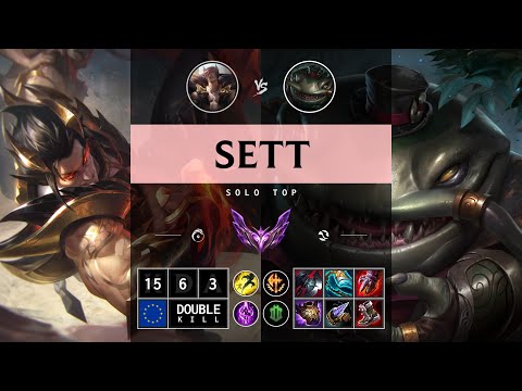 Sett Top vs Tahm Kench - EUW Master Patch 14.13