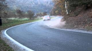 preview picture of video 'Rallye du Condroz 2011, Engis, Mitsubishi EVO X,Passage limite!,Dominique Julien by Bastien Rémans'