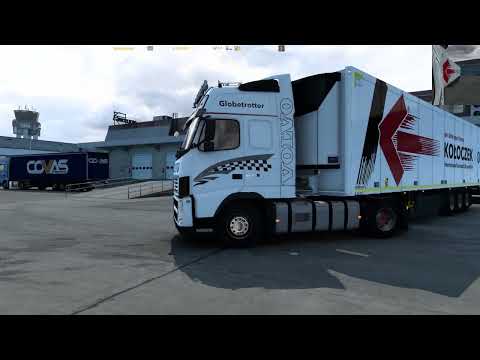 ETS 2 / Volvo FH 3rd Generation /  JUseeTV's Schmitz Cargobull S.KO / Combo Skin KOLOCZEK by Alik