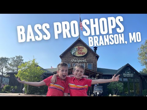 Tour Bass Pro Shops in Branson, MO with Kid Casters