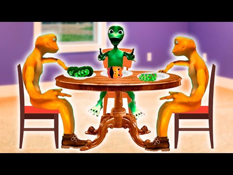 Patila and Dame Tu Cosita Animation / Patila's, El Chombo's Friends Came to Visit — For Lunch All