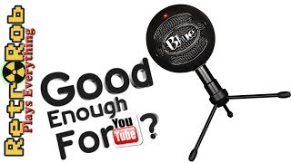 Blue Snowball iCE YouTube Microphone Unboxing and Review