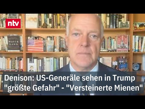 Denison: US-Generäle sehen in Trump "die größte Gefahr" - "Versteinerte Mienen" bei Rede