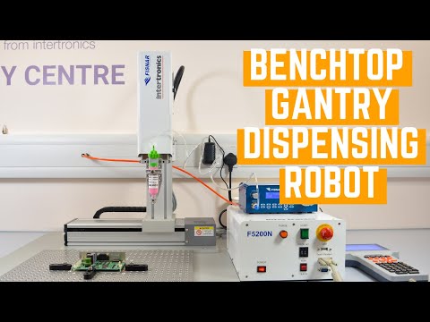 Versatile Benchtop Gantry Dispensing Robot for Automated Applications