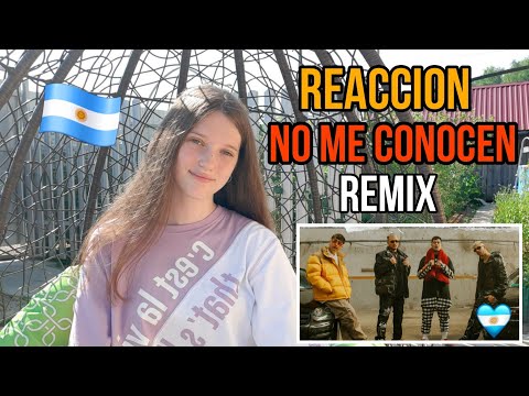 Rusa Reacciona a NO ME CONOCEN (REMIX) - BANDIDO, DUKI, REI, TIAGO PZK