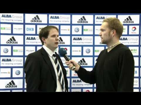 Pregame-Interview Konstantin Lwowsky (ALBA - Bayreuth, 19.2.2011)