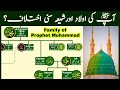 Prophet Muhammad Family Tree | Shia Sunni Differences?