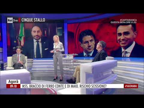 Michele Gubitosa ospite ad Agorà Rai 3 il 09/02/2022
