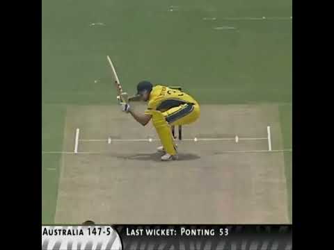 Shoaib Akhtar Fastest Bouncer Vs Andrew Symonds - 150 KPH